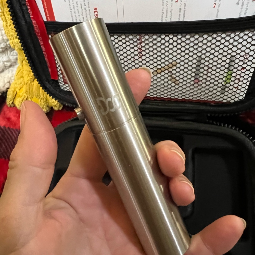 LumaDoc Red Light Torch Flashlight/case ONLY (See description)